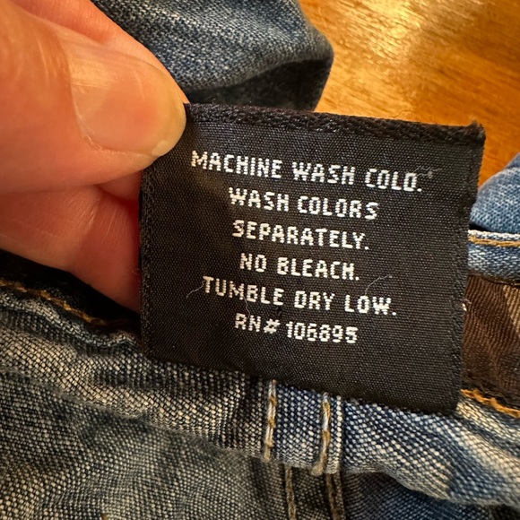 Jolate Junior Women's Denim Bootcut Jeans, Size 3-4, 100% Cotton - Picture 8 of 10